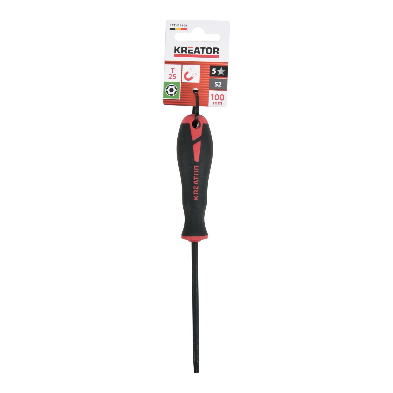 Kreator skrūvgriezis Torx KRTH21108, 100mm, T25