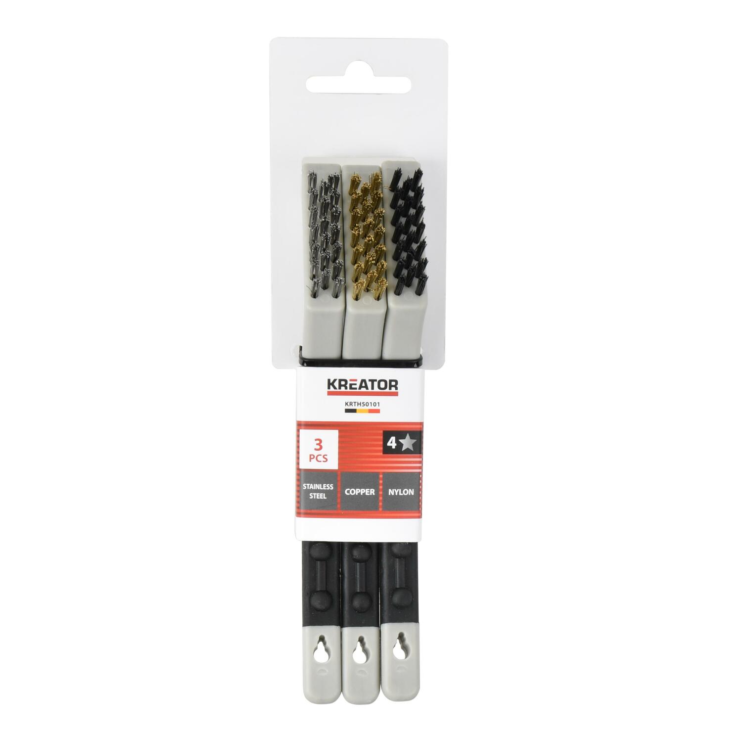 Kreator stiepļu suka KRTH50101, 3 gab