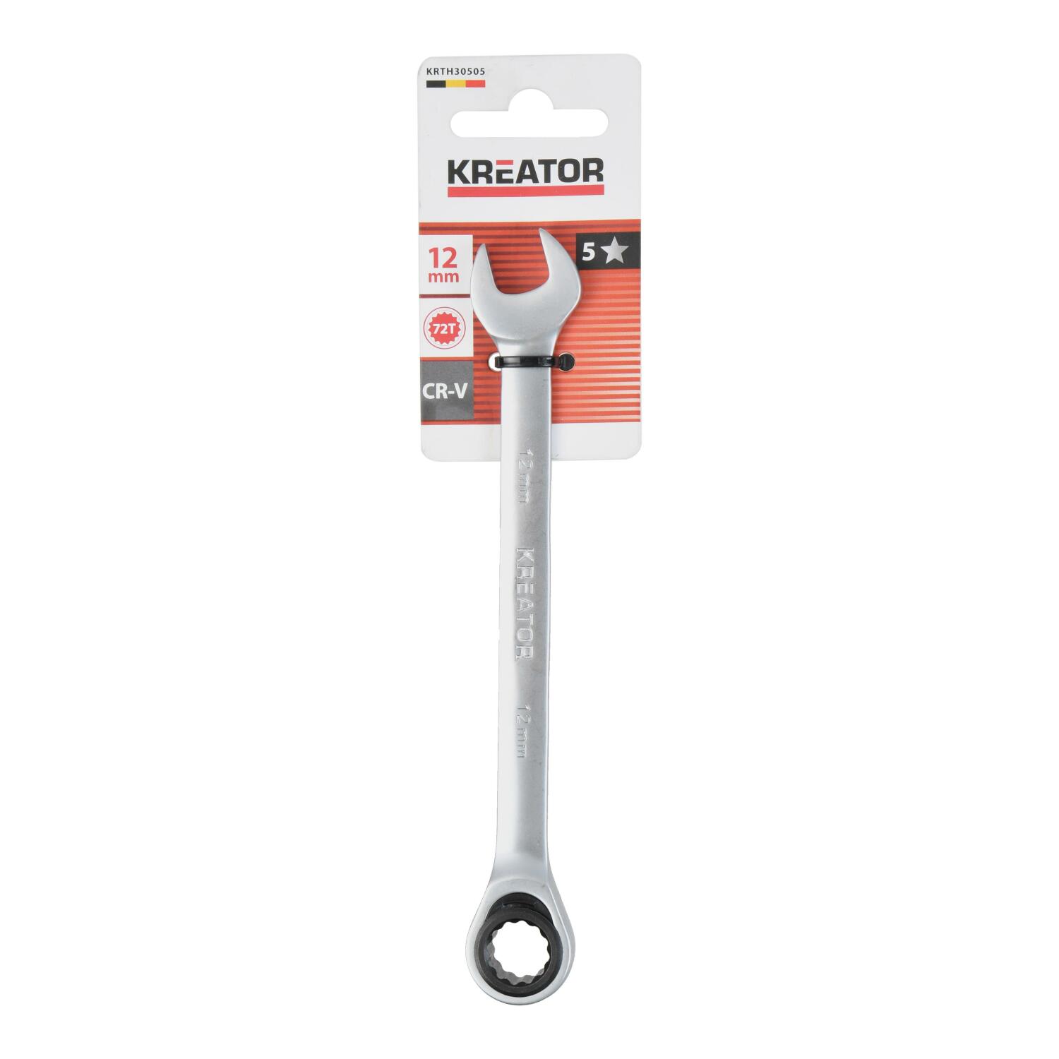 Kreator uzgriežņu atslēga KRTH30505, 178mm, 12mm