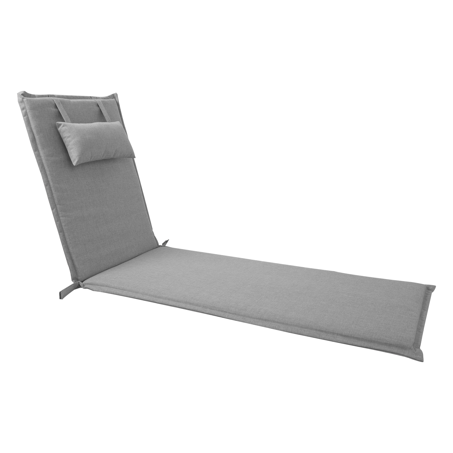 Krēsla pārsegs WICKER 55x195x3cm, pelēks |
