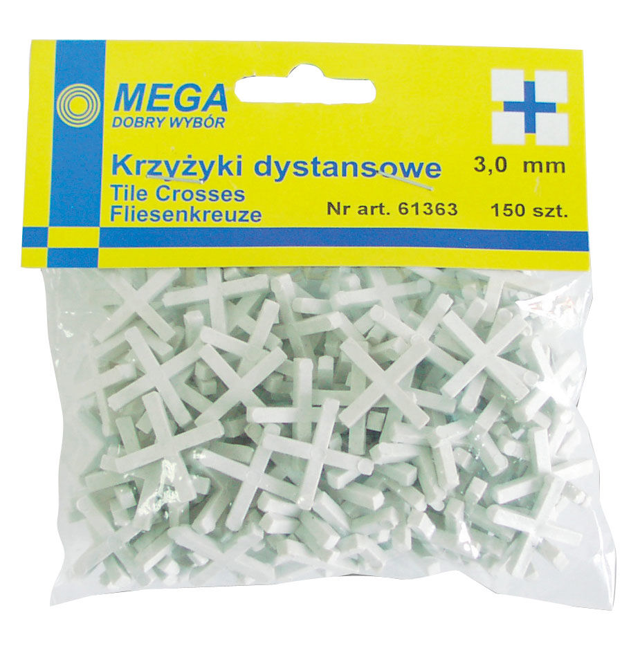 MEGA Krustiņi flīzēm 2.5mm 200gb