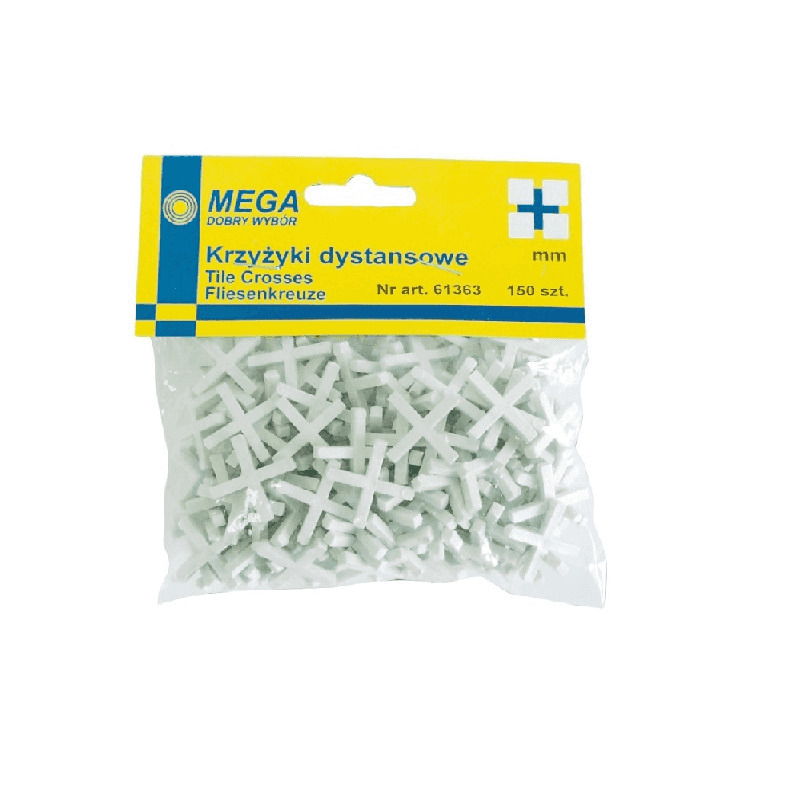 MEGA Krustiņi flīzēm 2mm 200gb |