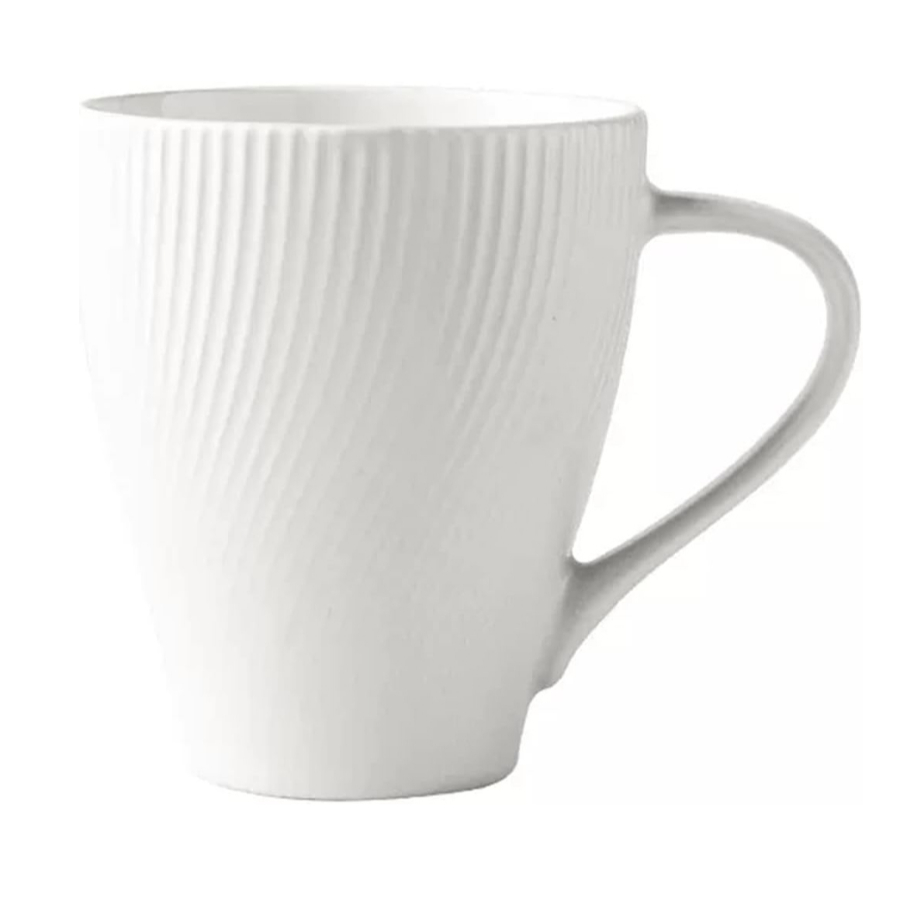 Krūze keramiska 350ml, balta | 4750959140703