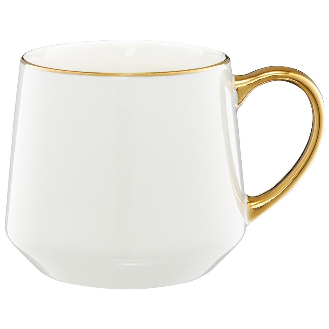 AMBITION Krūze porcelāna Royal 460ml, balta