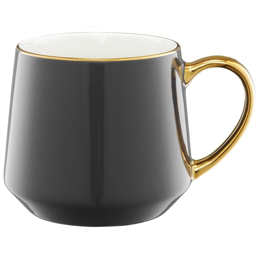 AMBITION Krūze porcelāna Royal 460ml, pelēka