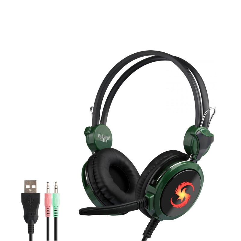 Kubite T-591 Spēļu Austiņas 40mm draiveri