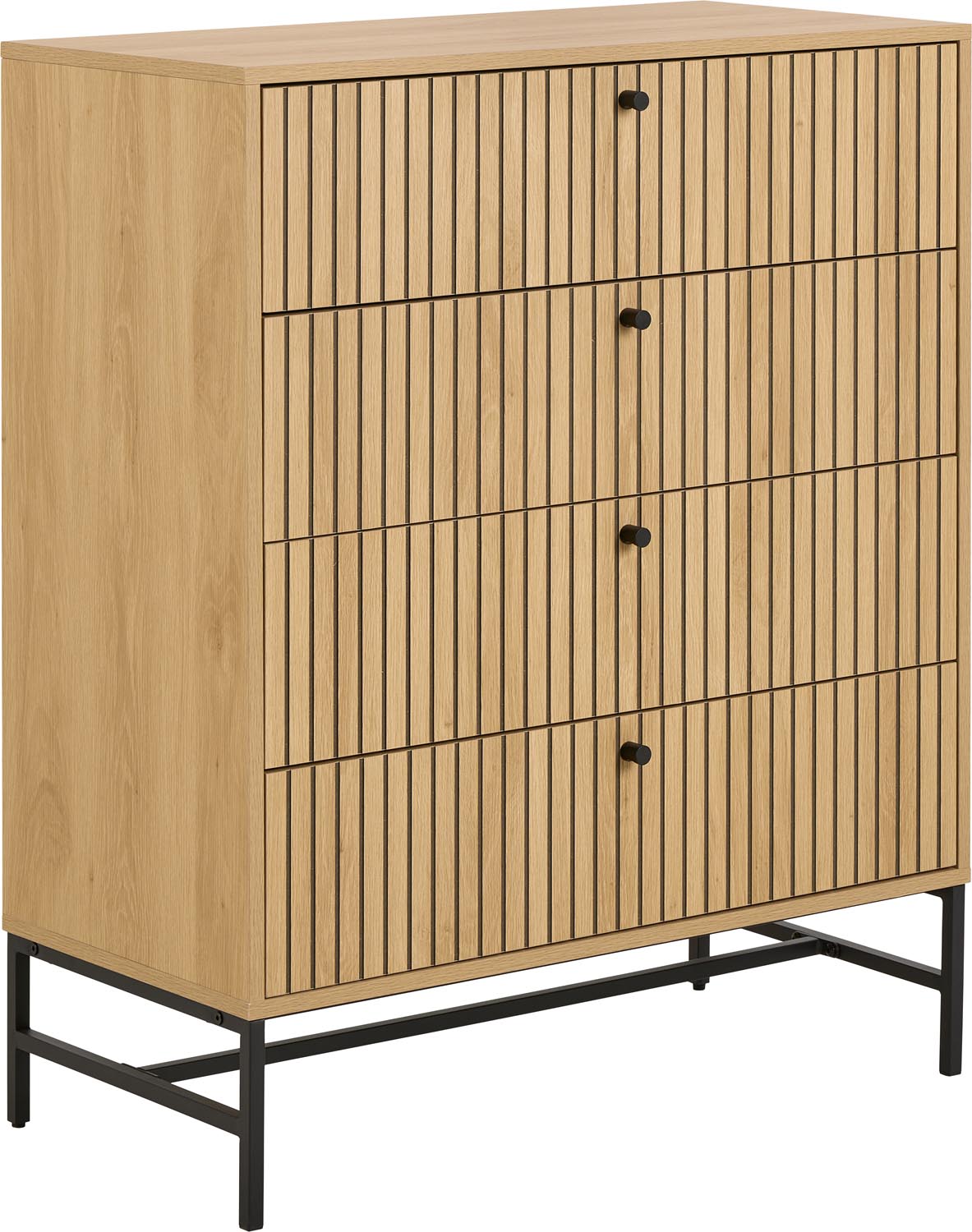 Kumode ALBANY 80,6x40xH100,1cm, dabīga