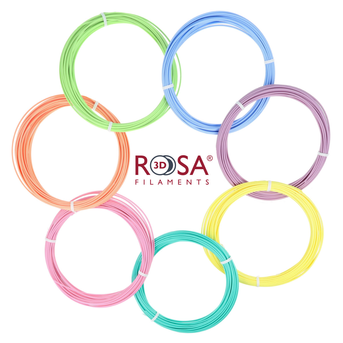 ROSA 3D Kvēldiegu PLA komplekts 7