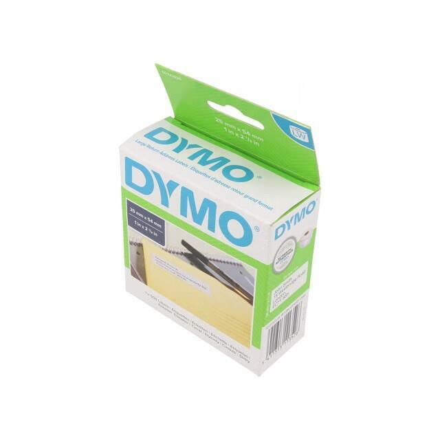Label; 25mm; 54mm; white | DYMO