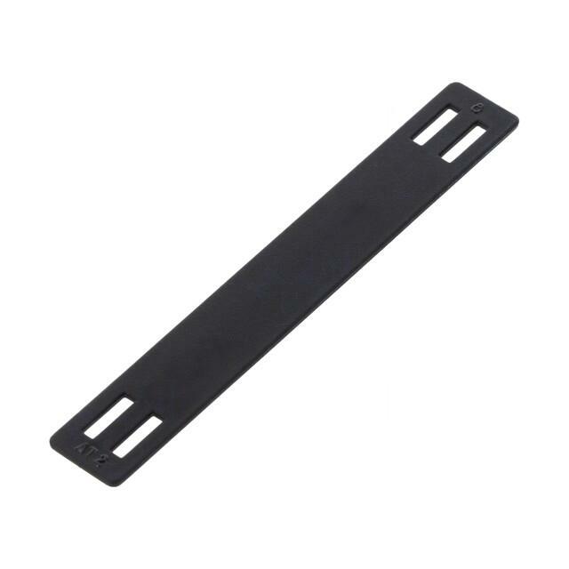 HELLERMANNTYTON Label; polyamide; black; -40÷85°C; leaded