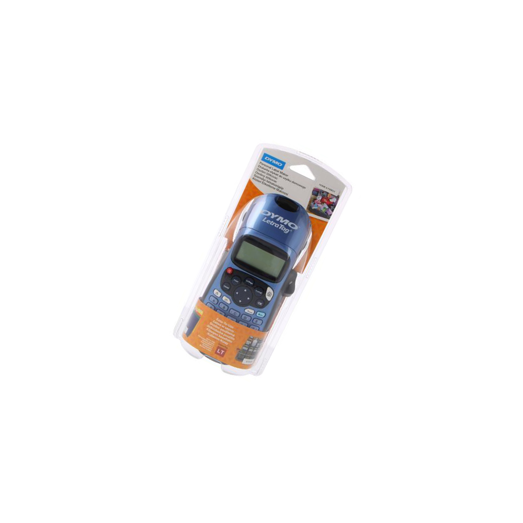 Label printer; Keypad: ABC; LetraTag; Display: