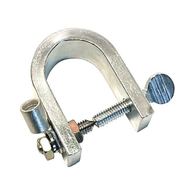 MUELLER ELECTRIC Laboratory clamp; 100A; soldered