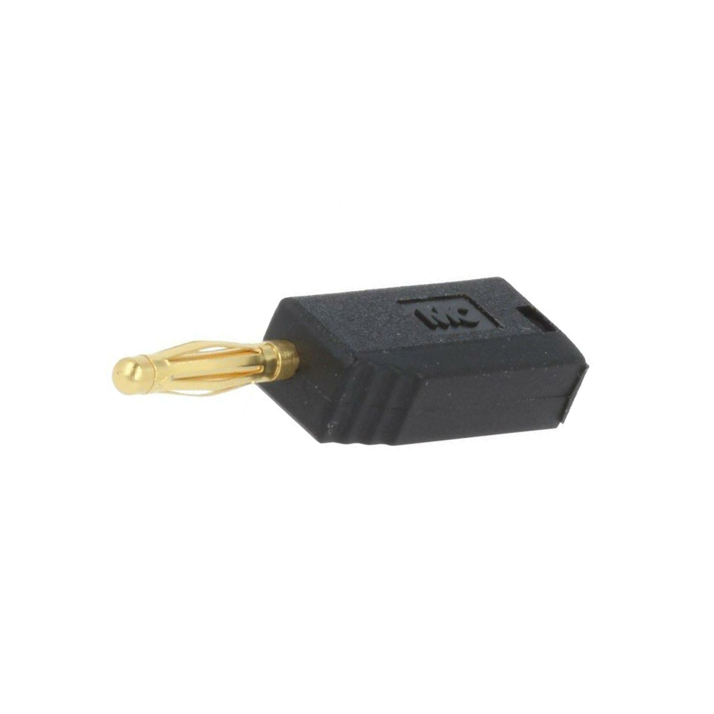 STAUBLI Laboratory connector: 2mm banana; plug