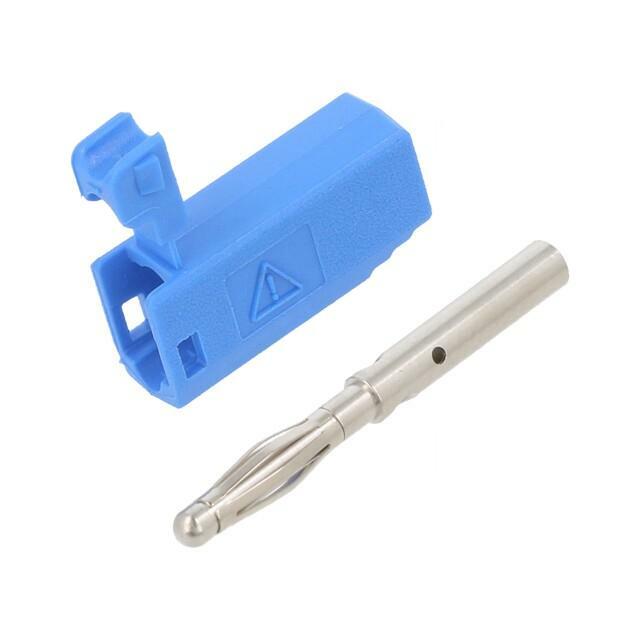 STAUBLI Laboratory connector: 2mm banana; plug