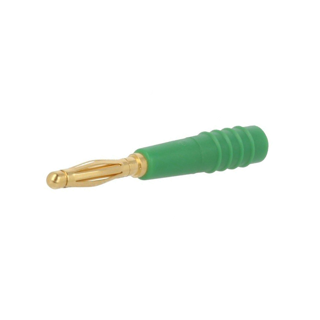 STAUBLI Laboratory connector: 2mm banana; plug
