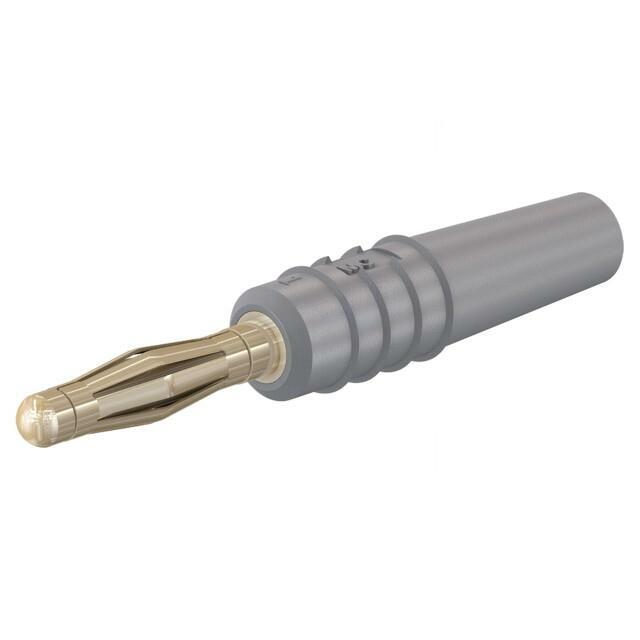 STAUBLI Laboratory connector: 2mm banana; plug
