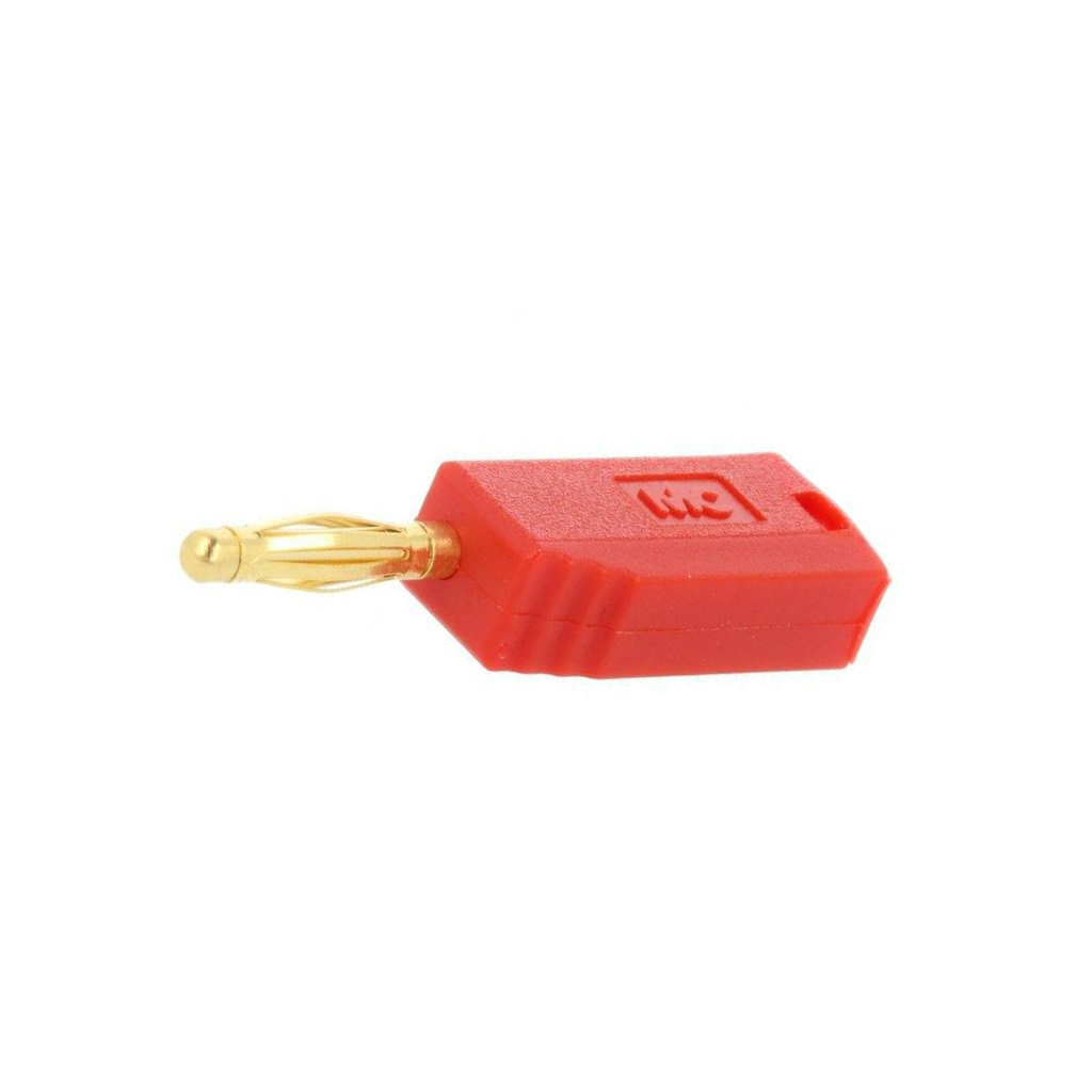 STAUBLI Laboratory connector: 2mm banana; plug