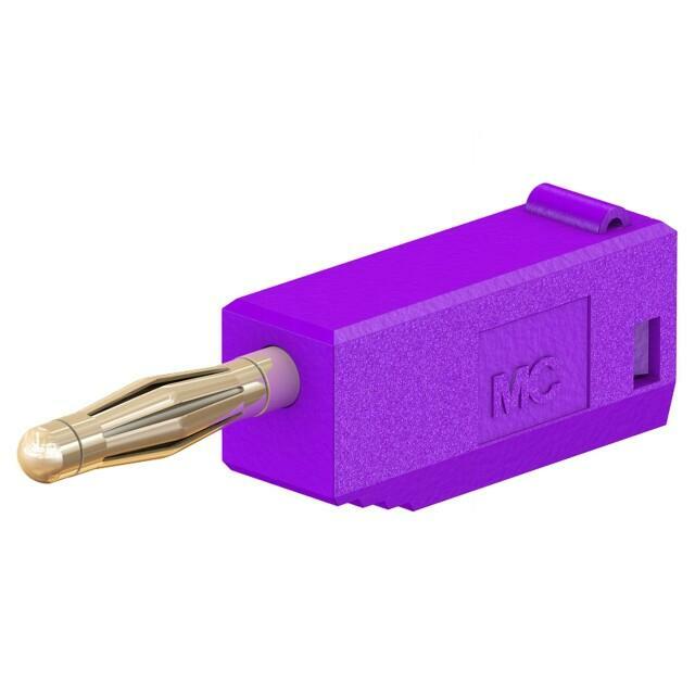 STAUBLI Laboratory connector: 2mm banana; plug