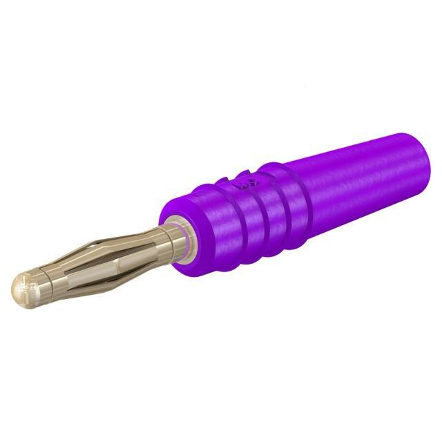 STAUBLI Laboratory connector: 2mm banana; plug