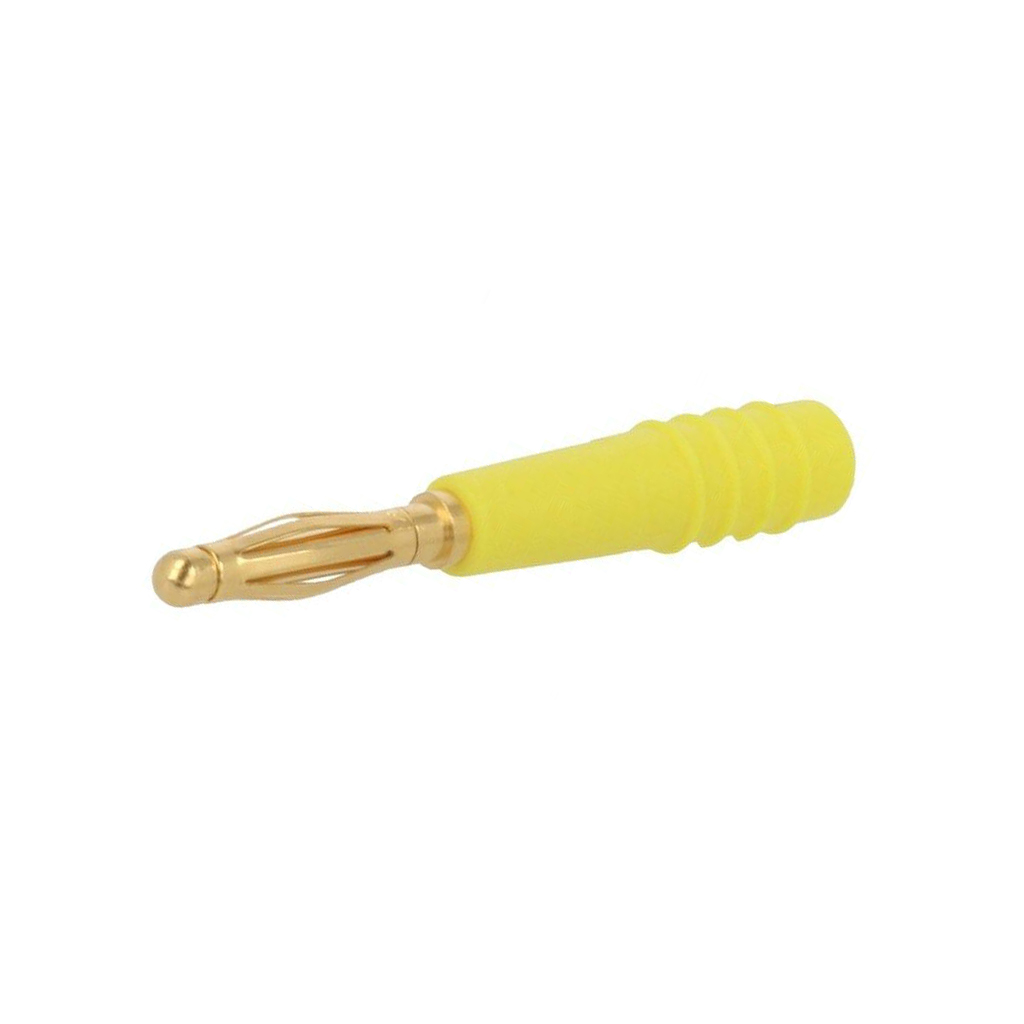 STAUBLI Laboratory connector: 2mm banana; plug