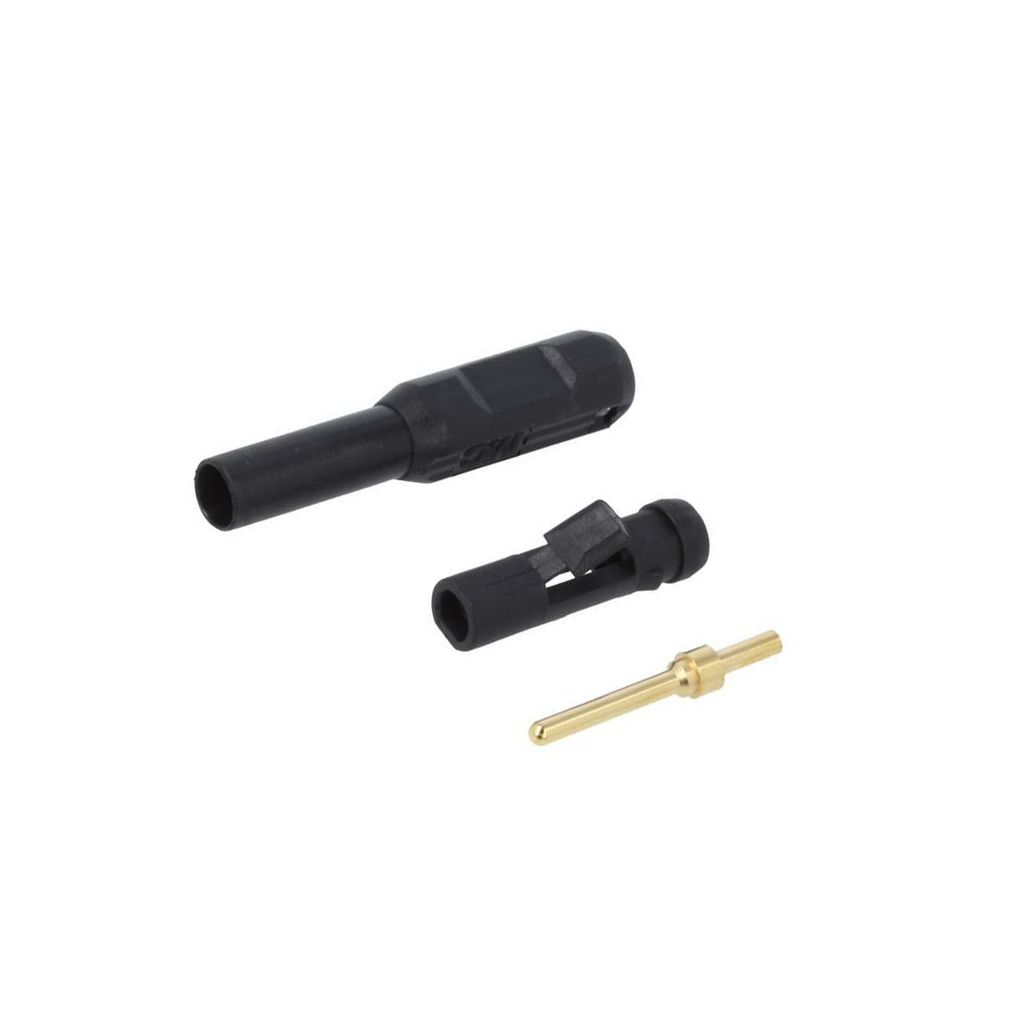 STAUBLI Laboratory connector: 2mm banana; plug