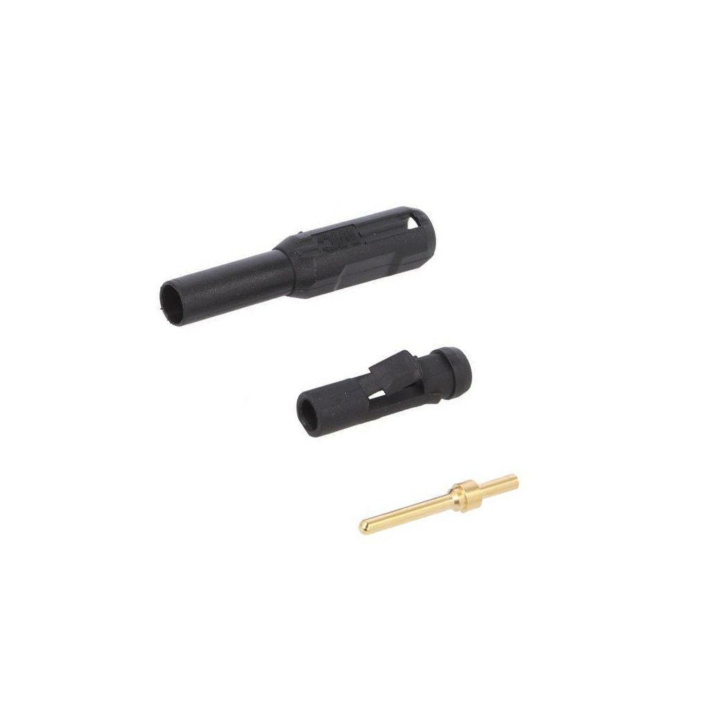 STAUBLI Laboratory connector: 2mm banana; plug