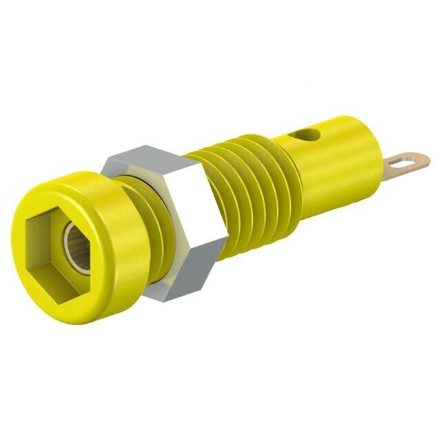 STAUBLI Laboratory connector: 2mm banana; socket