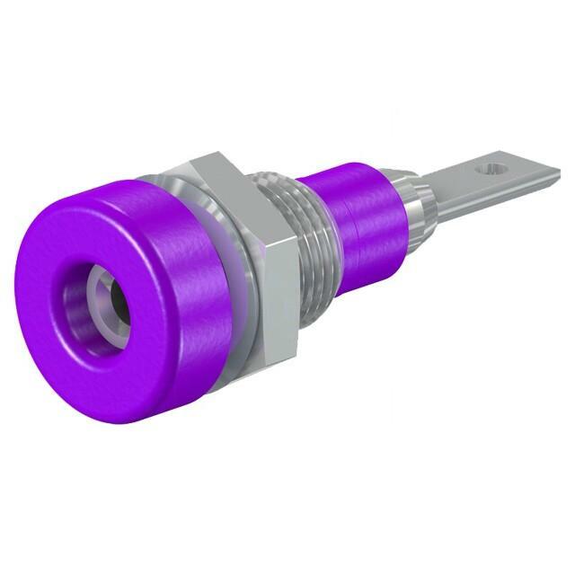 STAUBLI Laboratory connector: 2mm banana; socket
