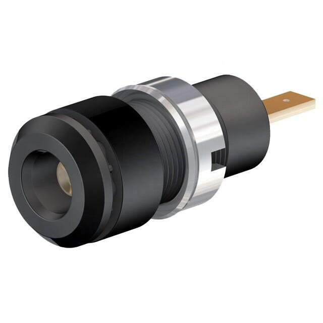 STAUBLI Laboratory connector: 2mm banana; socket