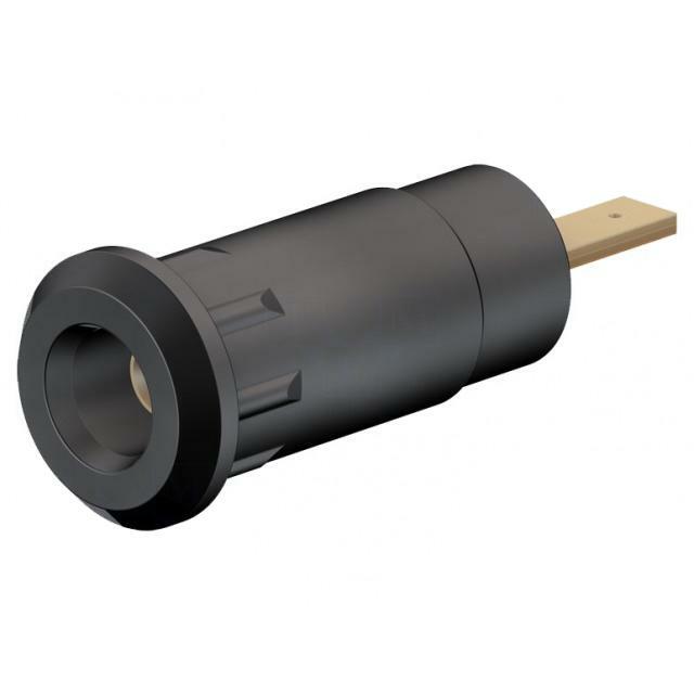 STAUBLI Laboratory connector: 2mm banana; socket