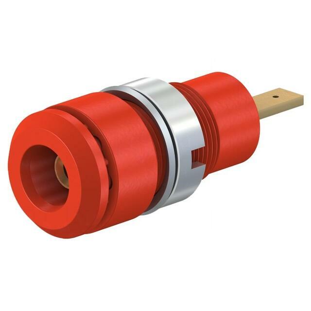 STAUBLI Laboratory connector: 2mm banana; socket