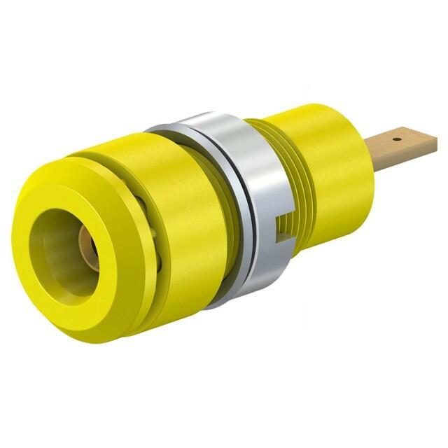 STAUBLI Laboratory connector: 2mm banana; socket