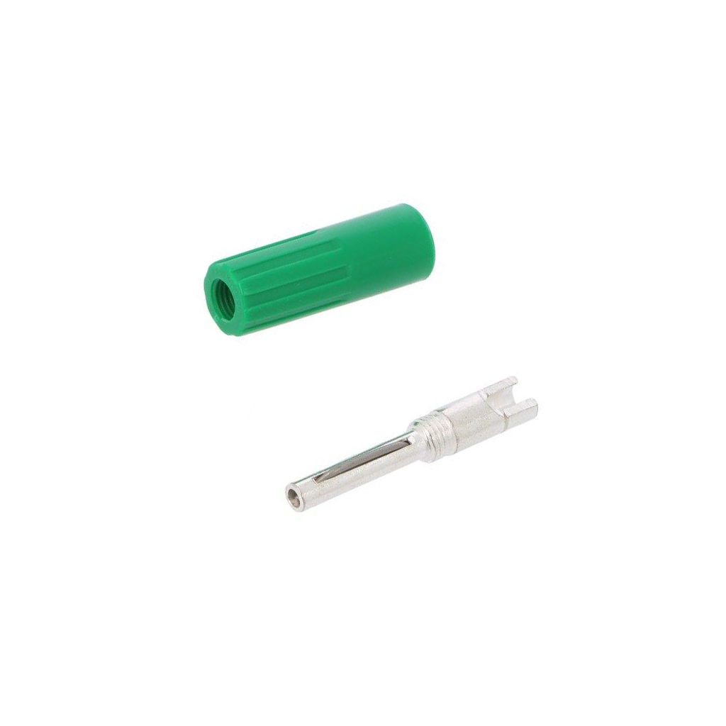 DELTRON Laboratory connector: 4mm banana; plug