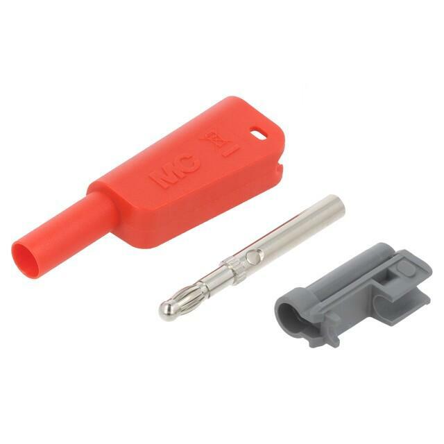 STAUBLI Laboratory connector: 4mm banana; plug