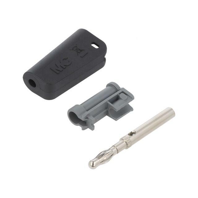 STAUBLI Laboratory connector: 4mm banana; plug