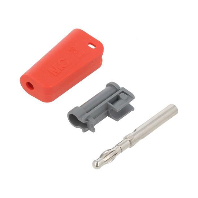STAUBLI Laboratory connector: 4mm banana; plug