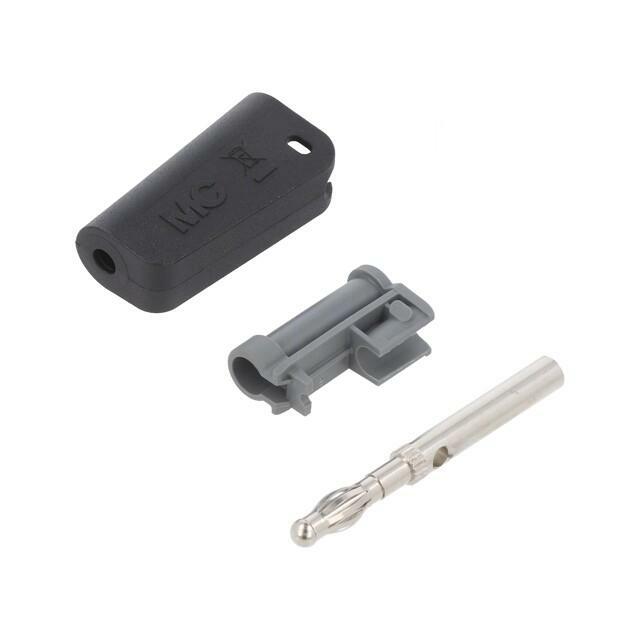 STAUBLI Laboratory connector: 4mm banana; plug