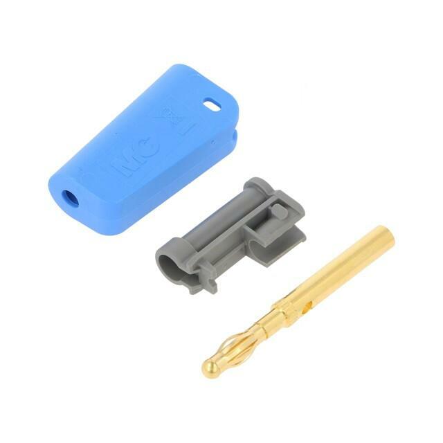 STAUBLI Laboratory connector: 4mm banana; plug