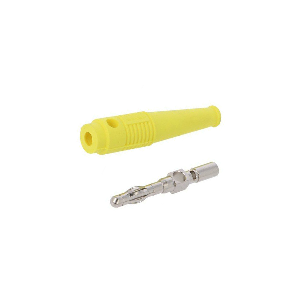 STAUBLI Laboratory connector: 4mm banana; plug