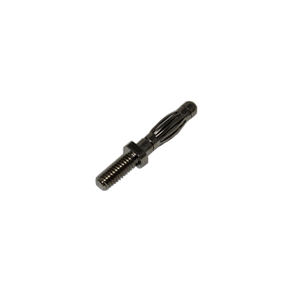 SCHUTZINGER Laboratory connector: 4mm banana; plug
