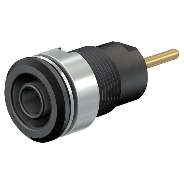 STAUBLI Laboratory connector: 4mm banana; socket