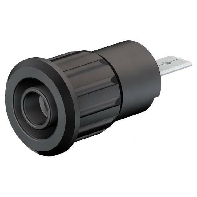 STAUBLI Laboratory connector: 4mm banana; socket