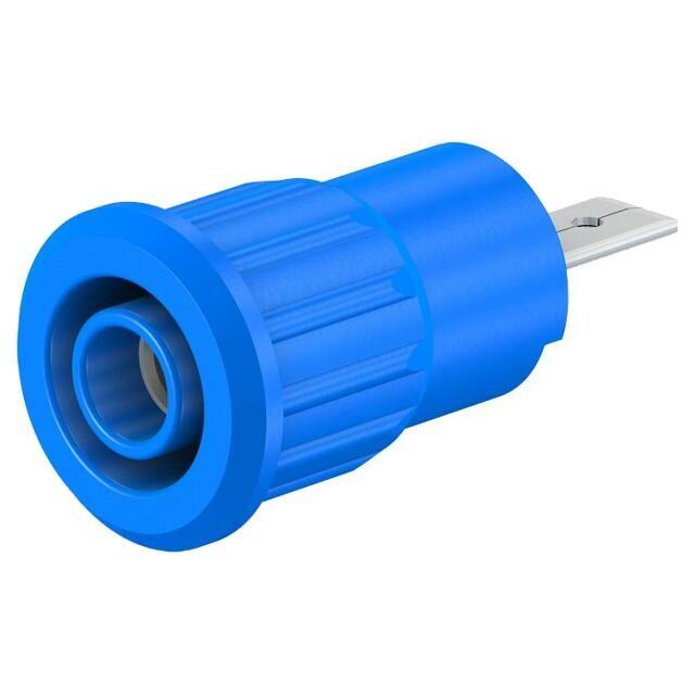 STAUBLI Laboratory connector: 4mm banana; socket