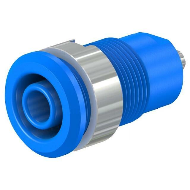 STAUBLI Laboratory connector: 4mm banana; socket