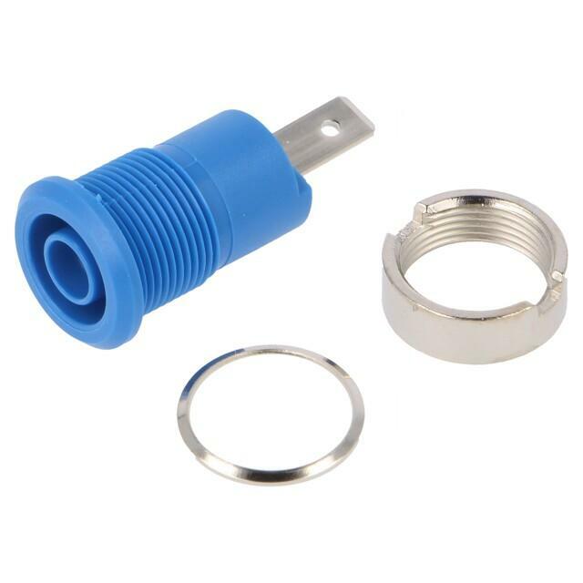 STAUBLI Laboratory connector: 4mm banana; socket