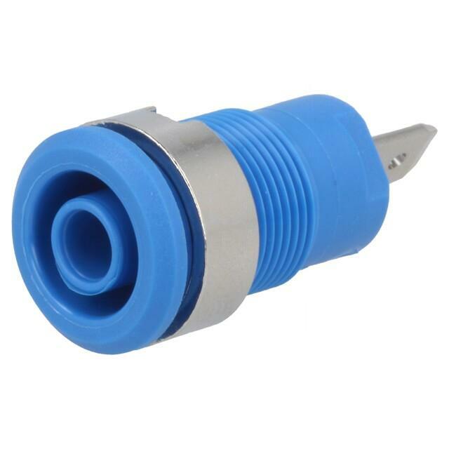 STAUBLI Laboratory connector: 4mm banana; socket