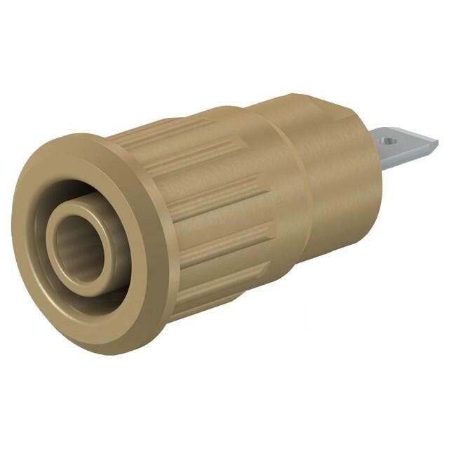 STAUBLI Laboratory connector: 4mm banana; socket