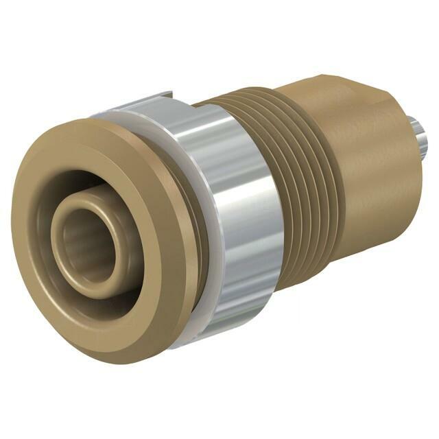 STAUBLI Laboratory connector: 4mm banana; socket