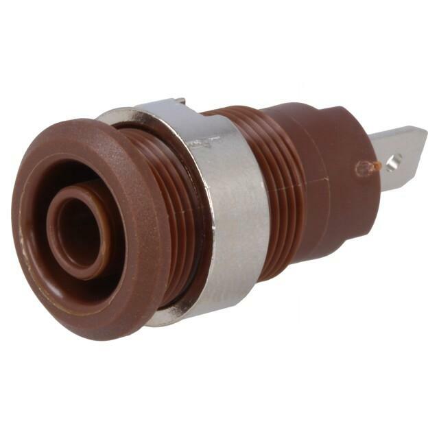 STAUBLI Laboratory connector: 4mm banana; socket
