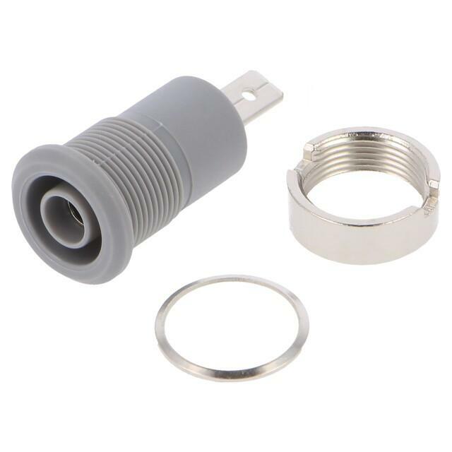 STAUBLI Laboratory connector: 4mm banana; socket